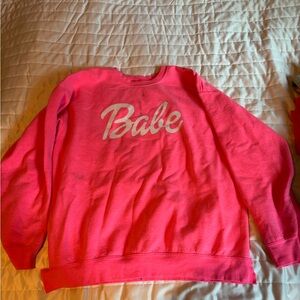 Pink Babe Women's Sweater